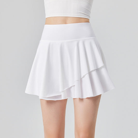 Fake Two-Piece Anti-Walk Fast Drying Sports Skirt