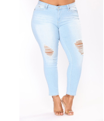 Plus Size Women's Jeans