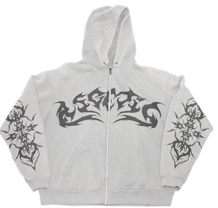Men's Fashion Hip-Hop Cardigan Hoodie Sweater
