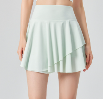 Fake Two-Piece Anti-Walk Fast Drying Sports Skirt