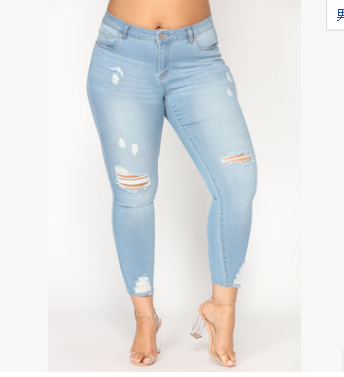 Plus Size Women's Jeans