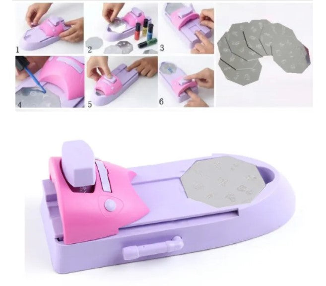 Manicure Machine Stamp